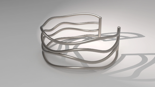 Wave Bracelet by configurator.tech